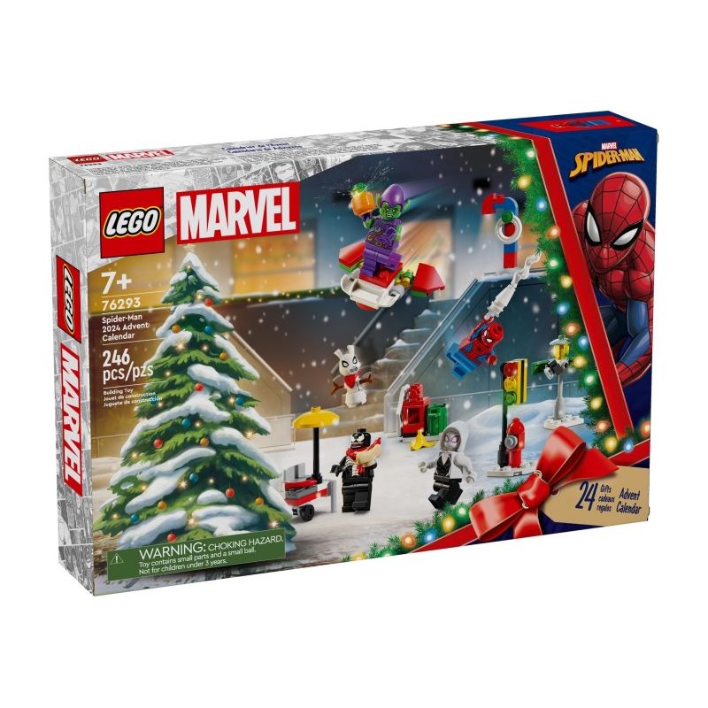 LEGO 76293 MARVEL SPIDER-MAN CALENDARIO AVVENTO NATALE 2024 DA SETTEMBRE 2024