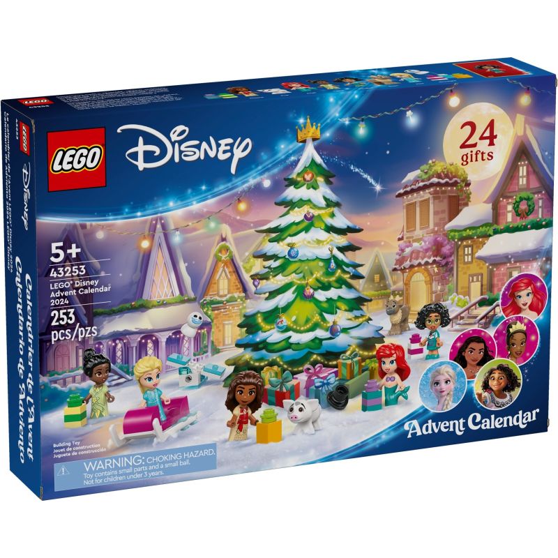 LEGO 43253 DISNEY PRINCESS CALENDARIO DELL'AVVENTO NATALE 2024 SETTEMBRE 2024