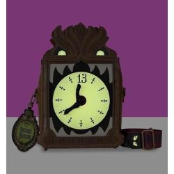 DISNEY HAUNTED MANSION BORSA A TRACOLLA CLOCK LOUNGEFLY