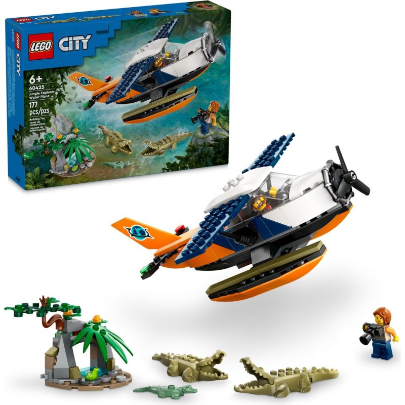 LEGO 60425 CITY IDROVOLANTE DELL’ESPLORATORE DELLA GIUNGLA GIUGNO 2024