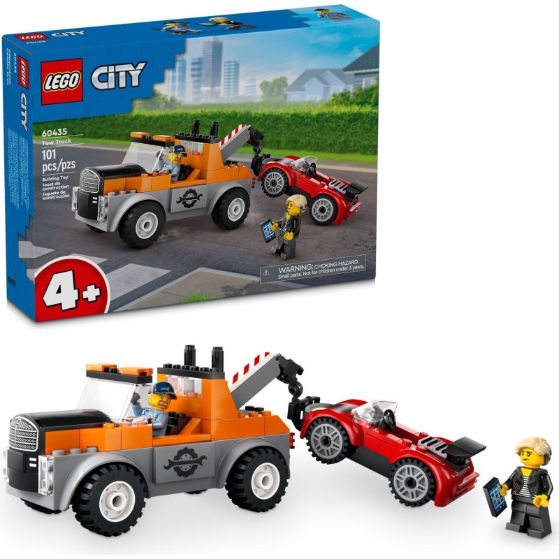 LEGO 60435 CITY AUTO GRÙ E OFFICINA AUTO SPORTIVE GIUGNO 2024