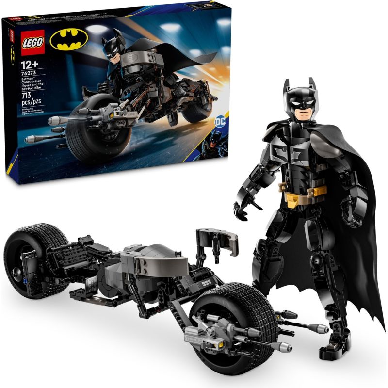 LEGO 76273 DC COMICS SUPER HEROES BAT-POD CON COSTRUIBILE BATMAN FIGURA GIUGNO 2024 2025