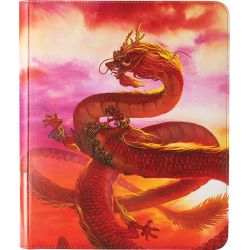 DRAGON SHIELD ZIPSTER ALBUM REGULAR YEAR WOOD DRAGON 360 CARTE