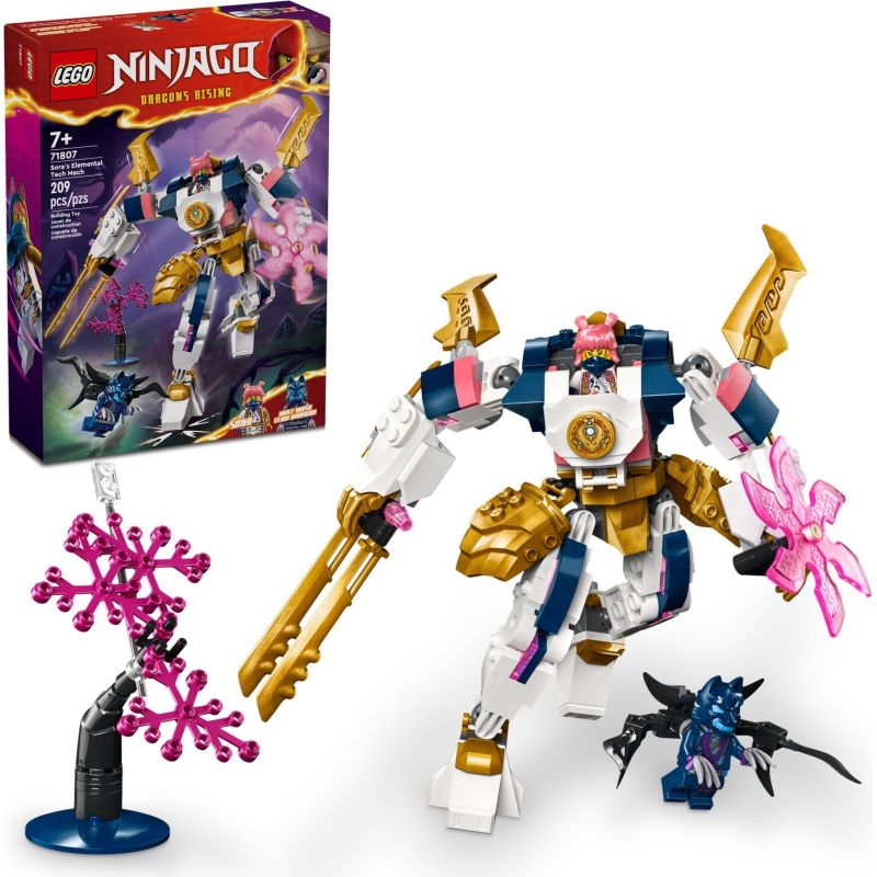 LEGO 71807 NINJAGO MECH ELEMENTO TECH DI SORA GENNAIO 2024-2025