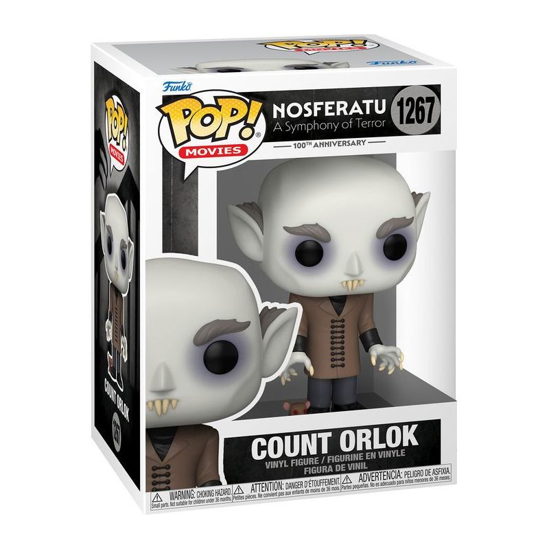 FUNKO POP 1267 COUNT ORLOK HORROR: NOSFERATU 100TH 9CM