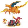 Pokémon Mega Construx Construction Set Charmander Evolution Set