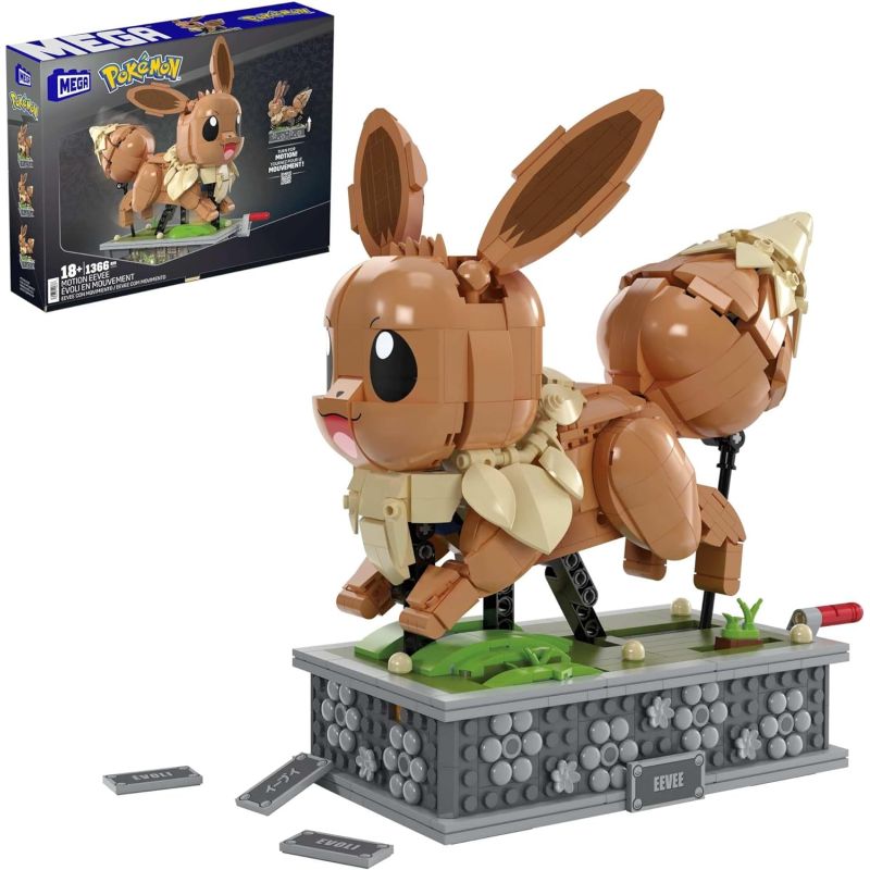 Pokémon MEGA CONTRUX Construction Set Motion Eevee