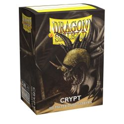 DRAGON SHIELD 100 STANDARD SIZE MATTE DUAL SLEEVES - CRYPT NEONEN 15052