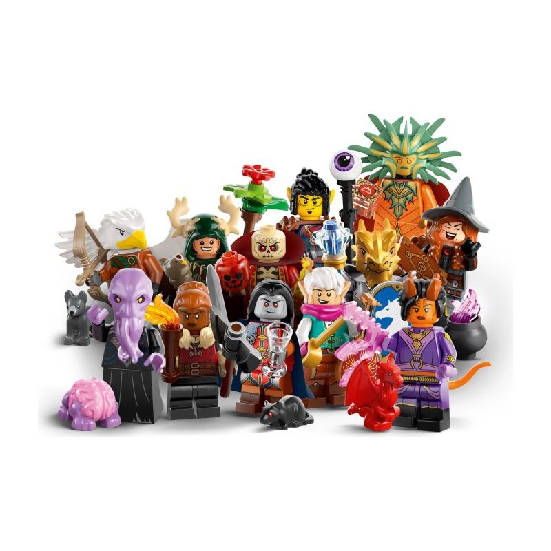 LEGO 71047 SERIE COMPLETA 12 MINIFIGURES DUNGEONS & DRAGONS SETTEMBRE 2024