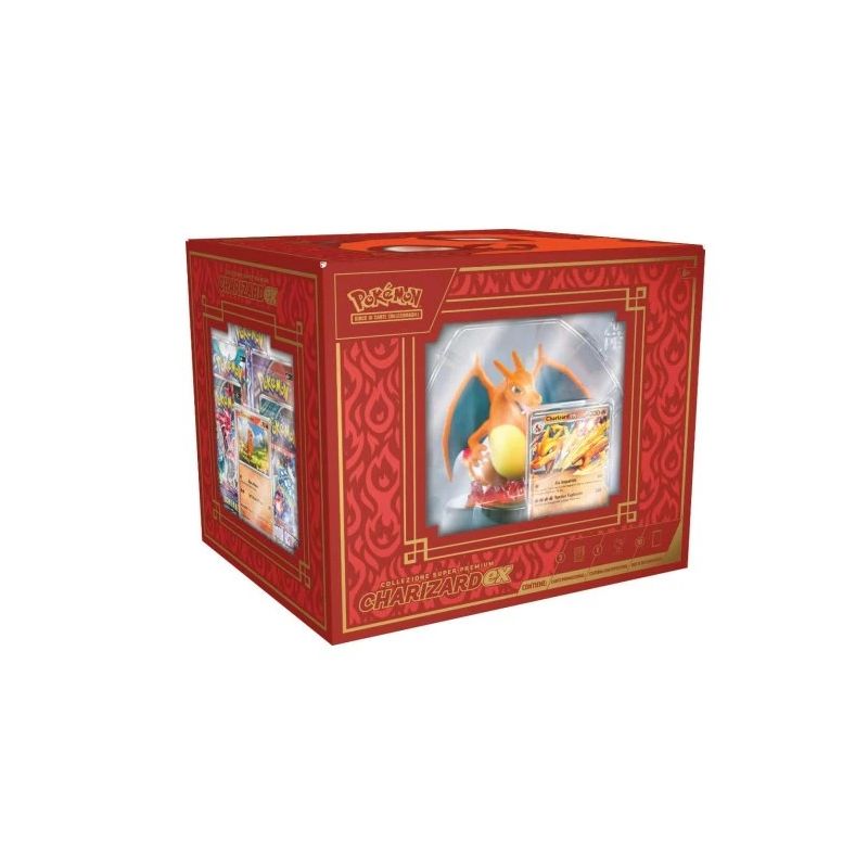 POKEMON COLLEZIONE SPECIALE SUPER ULTRA PREMIUM CHARIZARD EX ITA