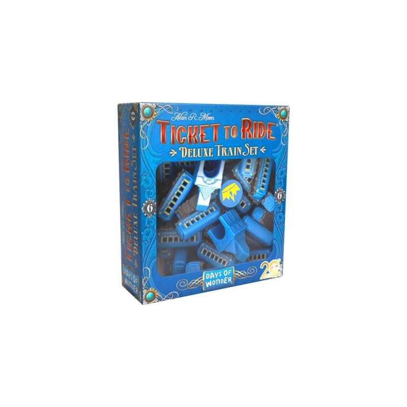 Ticket To Ride DELUXE TRAIN SET 20th Anniversary - Blue