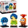 LEGO 40749 Gioia, Tristezza e Ansia INSIDE OUT 2 BRICKHEADZ 2024