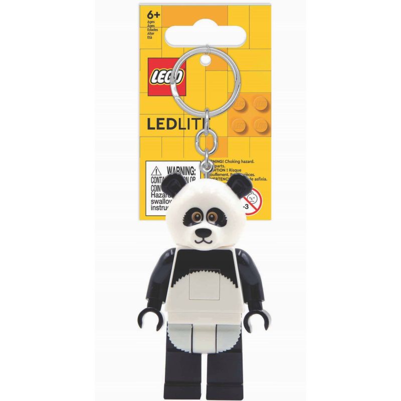 LEGO CLASSIC PANDA KEY LIGHT PORTACHIAVI KEYCHAIN LED LITE