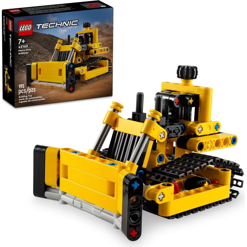 LEGO 42163 TECHNIC BULLDOZER DA CANTIERE GENNAIO 2024-2025