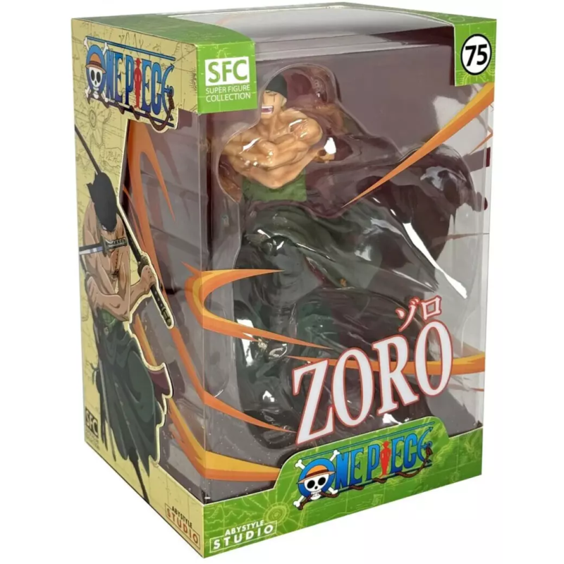 ONE PIECE - SUPER FIGURE COLLECTION - ZORO - STATUA 18CM ABYSTILE