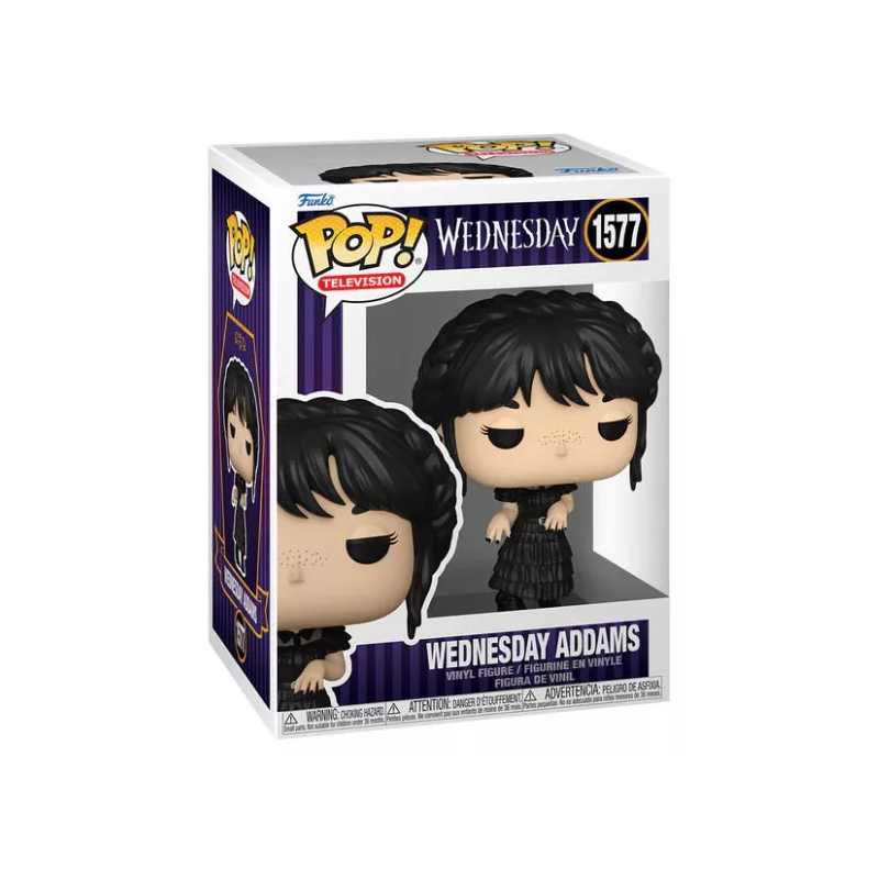 FUNKO POP 1577 RAVEN WEDNESDAY  VINYL FIGURE  9CM