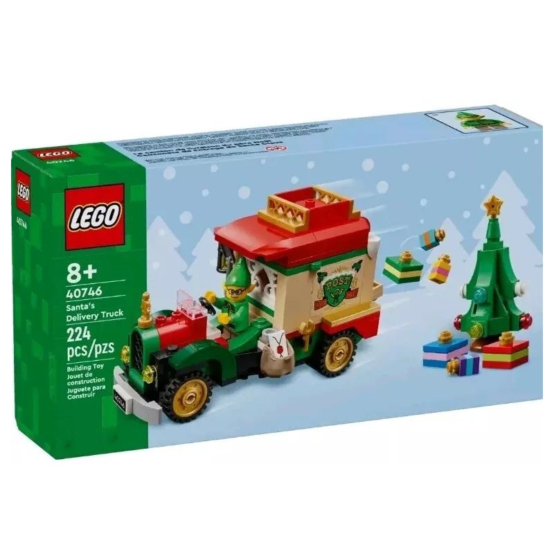 LEGO 40746 Furgone delle consegne di Babbo Natale 2024