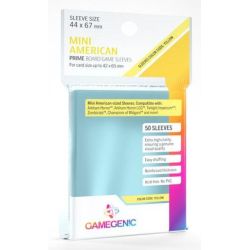 GAMEGENIC - 50 MINI AMERICAN SIZE BOARD GAME PRIME SLEEVES 44 X 67MM