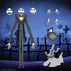 Super7 JACK SKELLINGTON DISNEY Nightmare Before Xmas - ULTIMATES! Wave 4 (NUOVO)