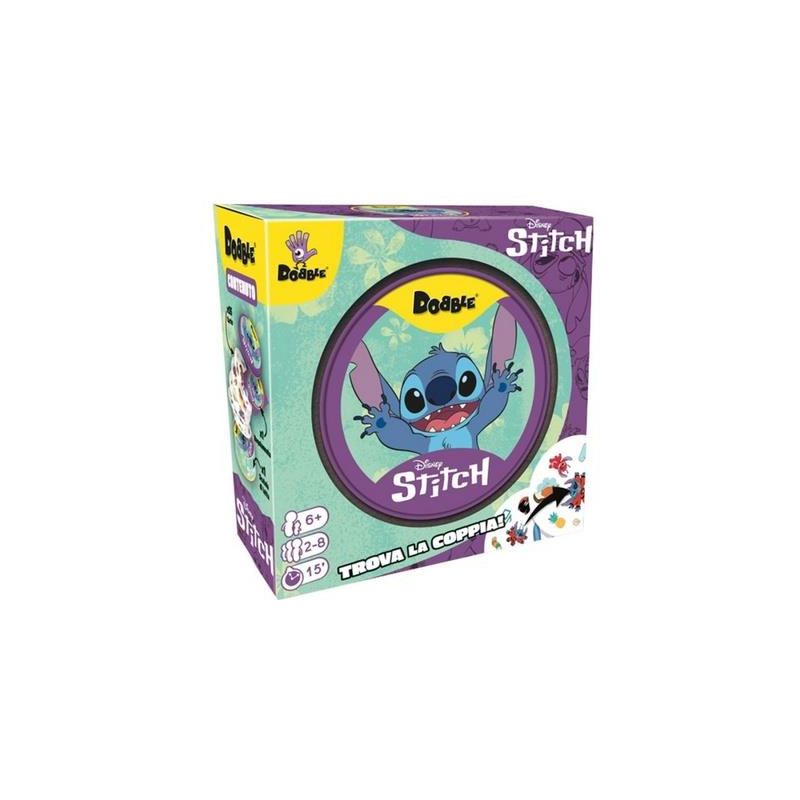 STITCH DOBBLE ASMODEE GIOCO DA TAVOLO IN ITALIANO ECO SLEEVE