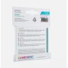 Gamegenic - PRIME Square- Sized Sleeves 73 x 73 mm - Clear (50 Sleeves)