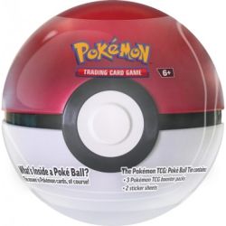 POKEMON TIN POKE BALL ROSSA...