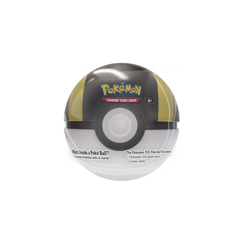 POKEMON TIN POKE BALL ULTRA BALL NERA OTTOBRE 2024 IN ITALIANO