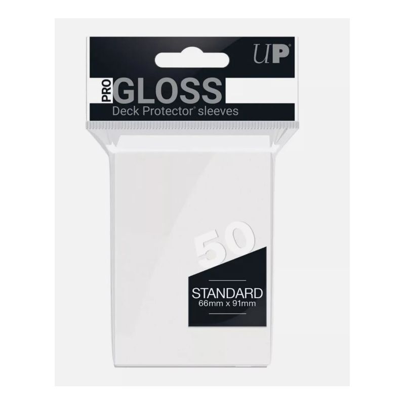 50 BUSTINE STANDARD PRO GLOSS - WHITE 66X91MM