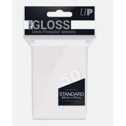 50 BUSTINE STANDARD PRO GLOSS - WHITE 66X91MM