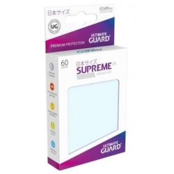 UGD010571 ULTIMATE GUARD SUPREME UX SLEEVES JAPANESE SIZE TRANSPARENT (60)