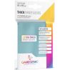 GAMEGENIC 50 THICK INNER SLEEVES - CLEAR