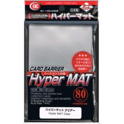 KMC Standard Sleeves - Hyper Mat Clear (80 Sleeves) - KMC1515