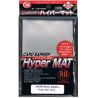 KMC Standard Sleeves - Hyper Mat Clear (80 Sleeves) - KMC1515