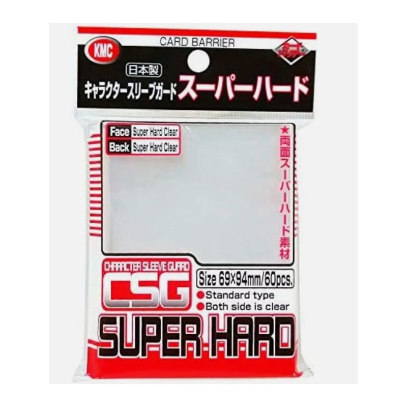 KMC Standard Sleeves - Character Sleeve Guard Super Hard (60 Sleeves) - KMC1812