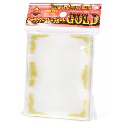 KMC Standard Sleeves - Character Guard Gold - 60 oversized Sleeves - KMC1492