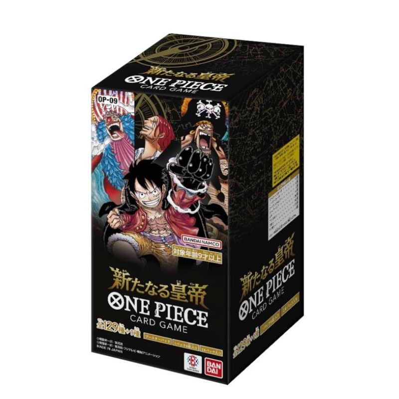 BANDAI ONE PIECE CARD OP-09 Emperors in the New World BOX 24 BUSTE JAP