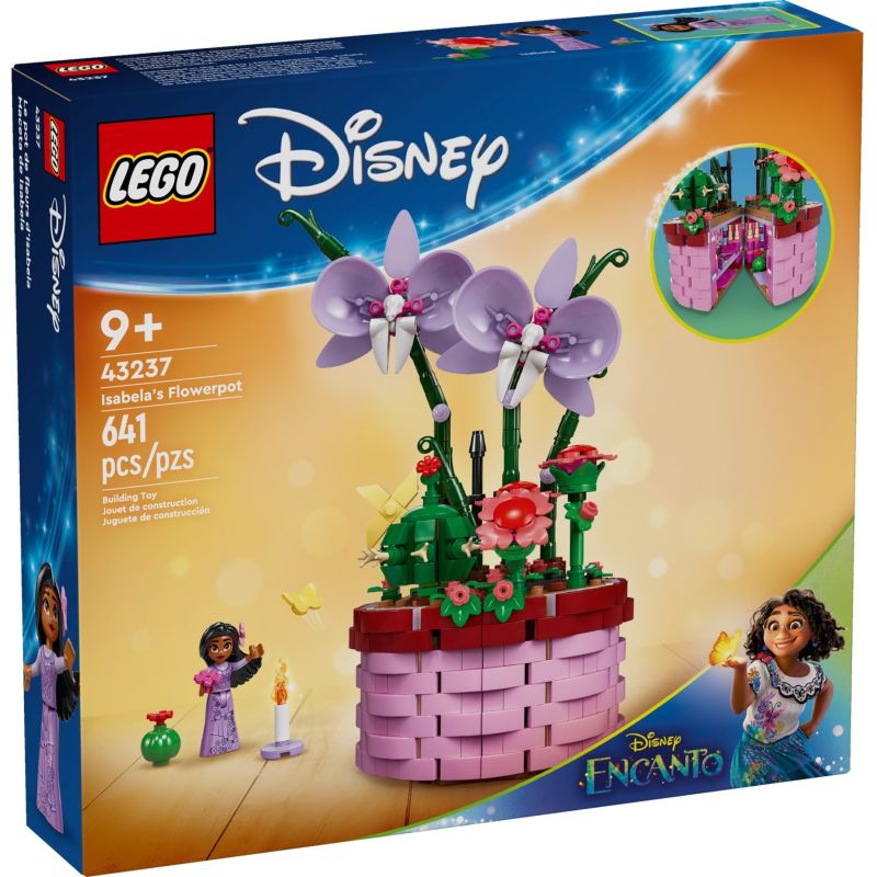 LEGO 43237 DISNEY PRINCESS VASO DI FIORI DI ISABELA MARZO 2024