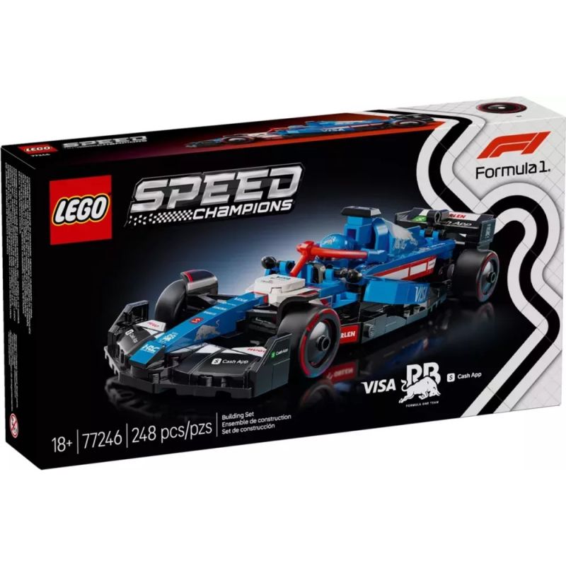 LEGO 77246 SPEED CHAMPIONS AUTO DA CORSA F1® VISA CASH APP RB VCARB 01 MARZO 2025 2026 2027