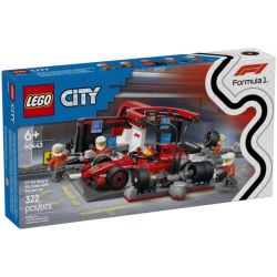 LEGO 60443 CITY PIT STOP DI...