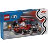 LEGO 60443 CITY PIT STOP DI F1 CON L'EQUIPAGGIO DEI BOX E LA FERRARI GEN 2025