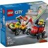 LEGO 60458 CITY PACK VEICOLI DA CORSA: PIZZAIOLO CONTRO POMPIERE GENNAIO 2025