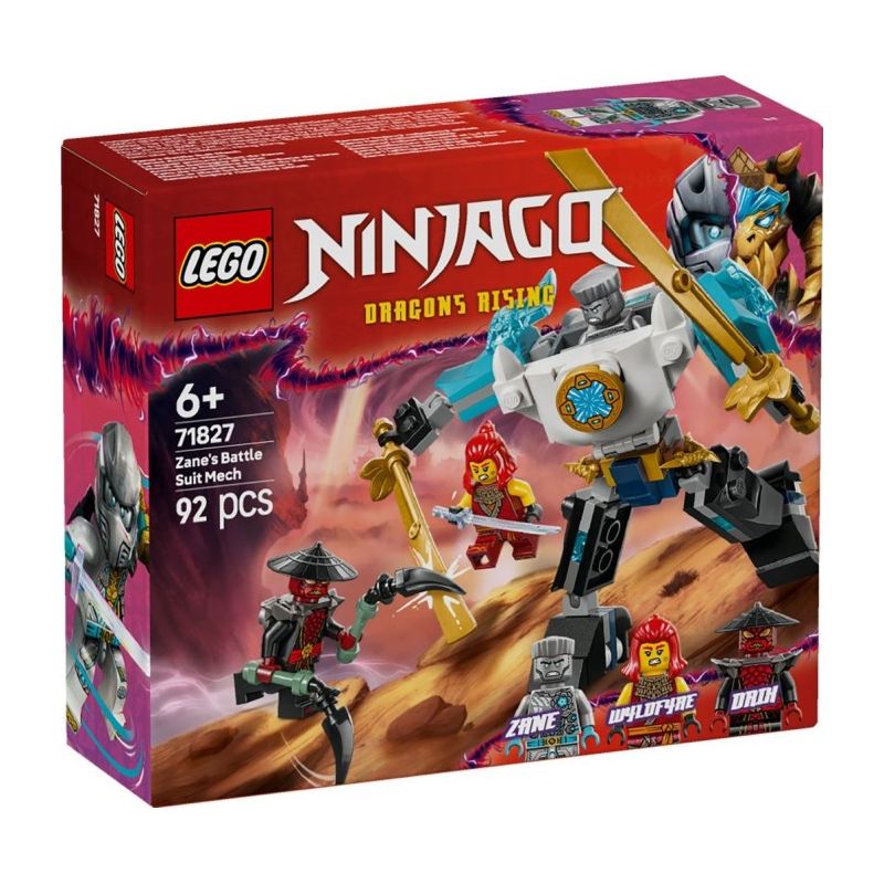 LEGO 71827 NINJAGO MECH DA BATTAGLIA DI ZANE GENNAIO 2025