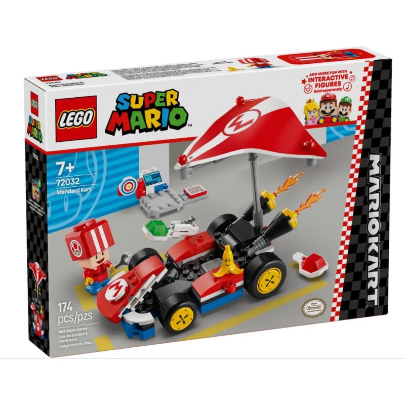 LEGO 72032 SUPER MARIO MARIO KART KART STANDARD GENNAIO 2025