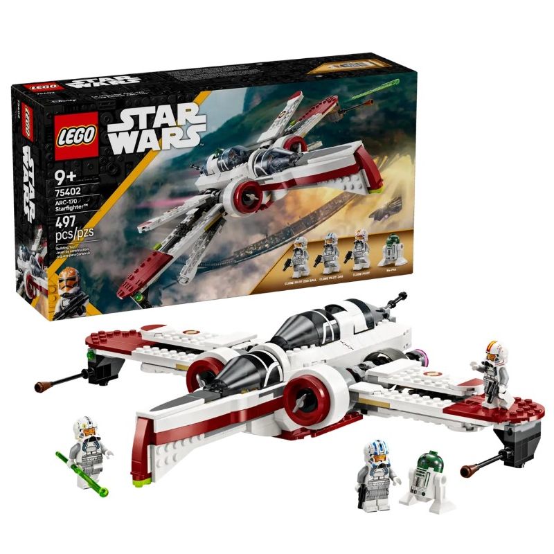 LEGO 75402 STAR WARS STARFIGHTER ARC-170 GENNAIO 2025