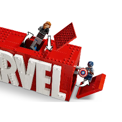 LEGO 76313 MARVEL SUPER HEROES LOGO E MINIFIGURE MARVEL GENNAIO 2025