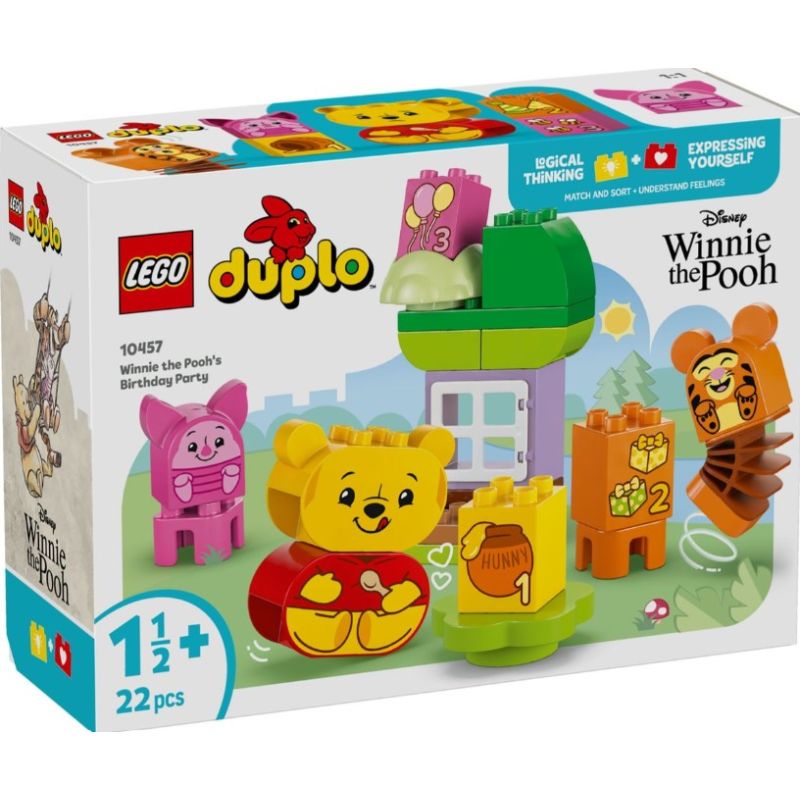 LEGO 10457 DUPLO  FESTA DI COMPLEANNO DI WINNIE THE POOH MARZO 2025