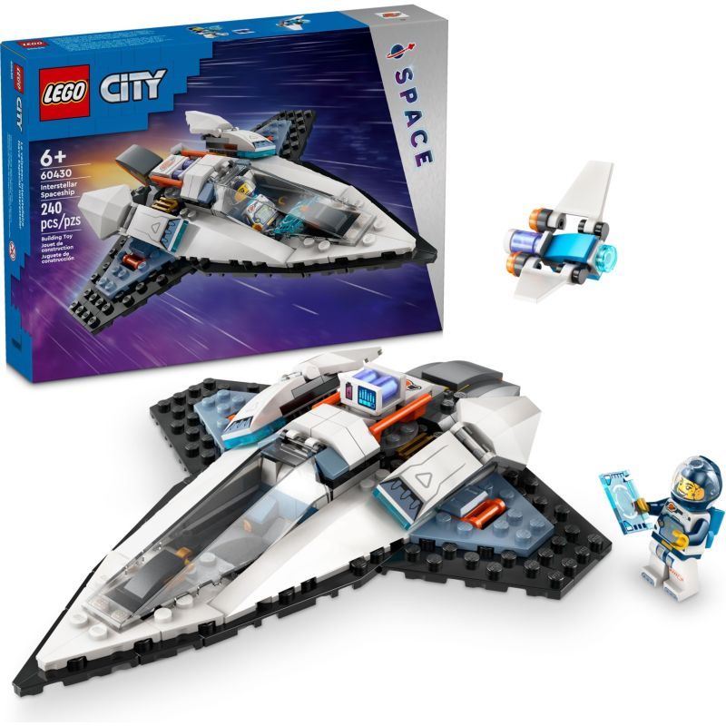 LEGO 60430 CITY ASTRONAVE INTERSTELLARE GENNAIO 2024