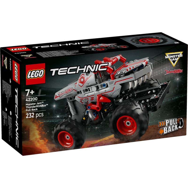 LEGO 42200 TECHNIC PULL-BACK MONSTER JAM™ THUNDERROARUS™ GENNAIO 2025 2026