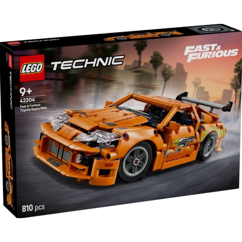 LEGO 42204 TECHNIC FAST AND FURIOUS TOYOTA SUPRA MK4 MARZO 2025