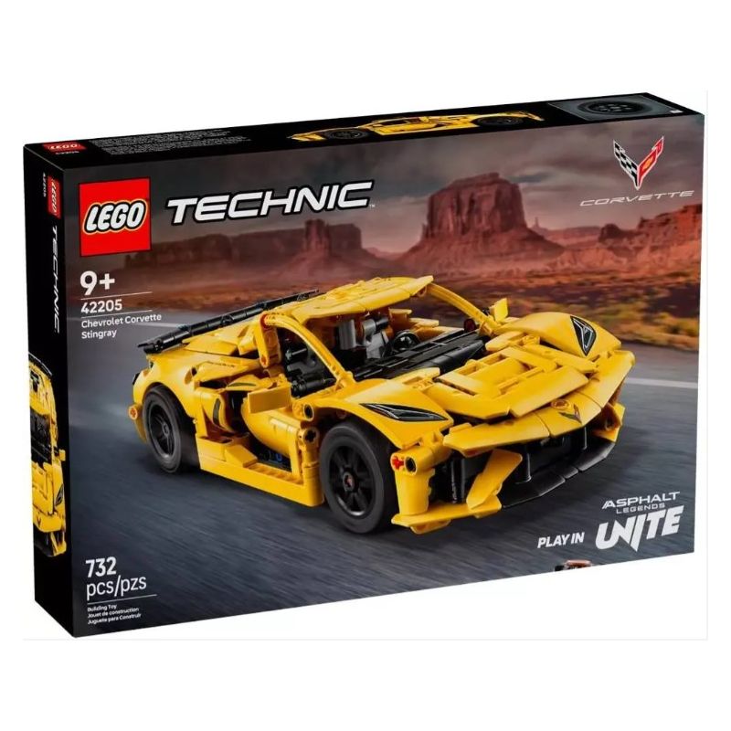 LEGO 42205 TECHNIC CHEVROLET CORVETTE STINGRAY MARZO 2025